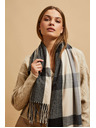 Moodo Šála v kostce modrá Moodo