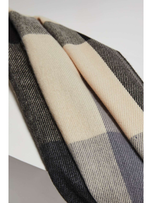 Moodo Šála v kostce modrá Moodo