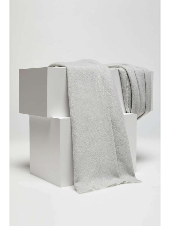 Moodo Hladká šedá šála Moodo