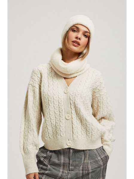 Moodo Hladký nákrčník pískový Moodo