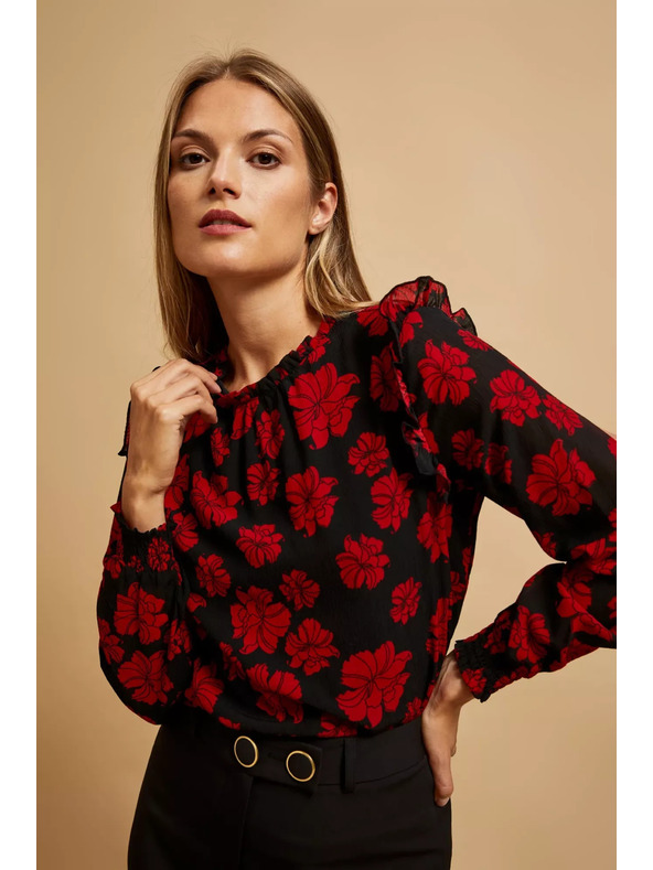 Moodo Košile s květinovým vzorem Moodo