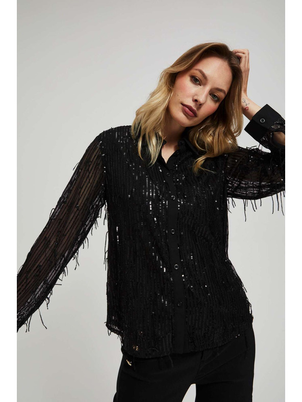 Moodo Košile s flitry Moodo