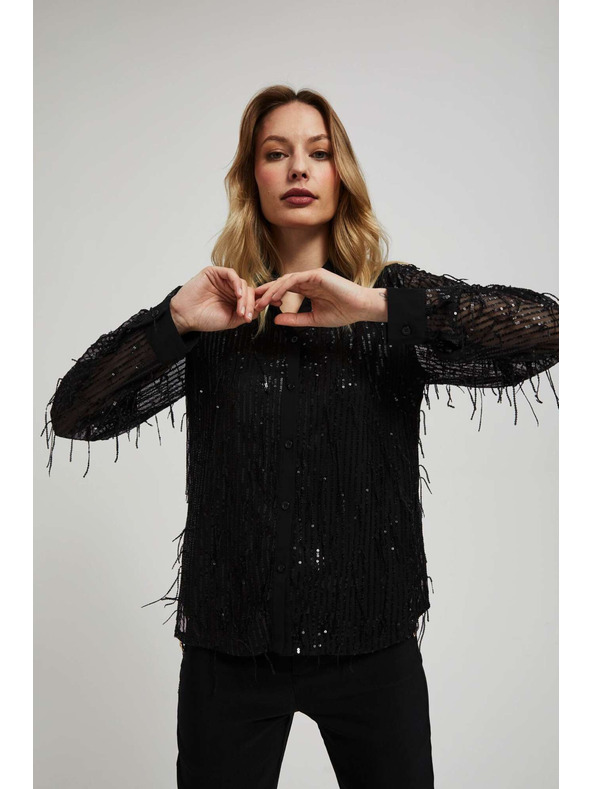 Moodo Košile s flitry Moodo