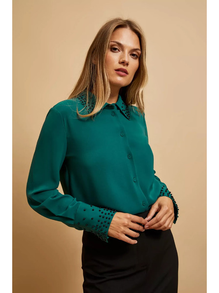 Moodo Košile zdobená korálky Moodo