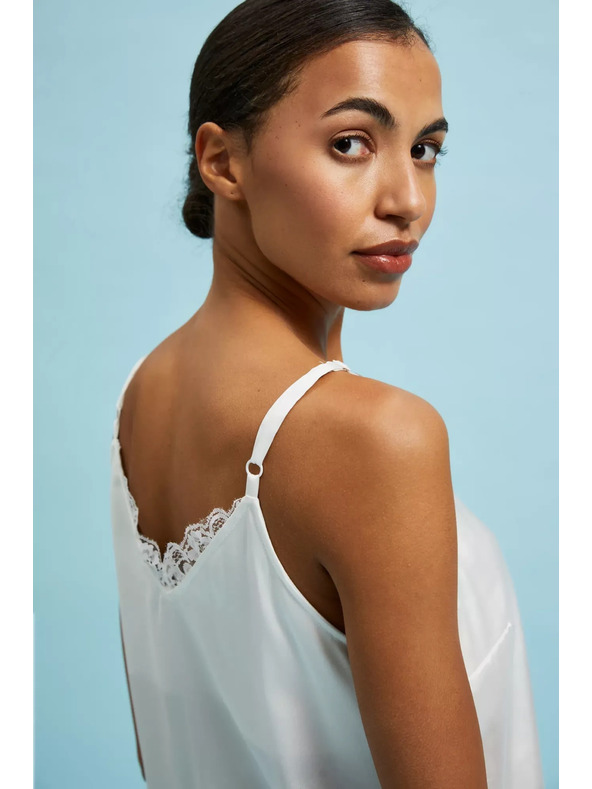 Moodo Bílé tílko Moodo