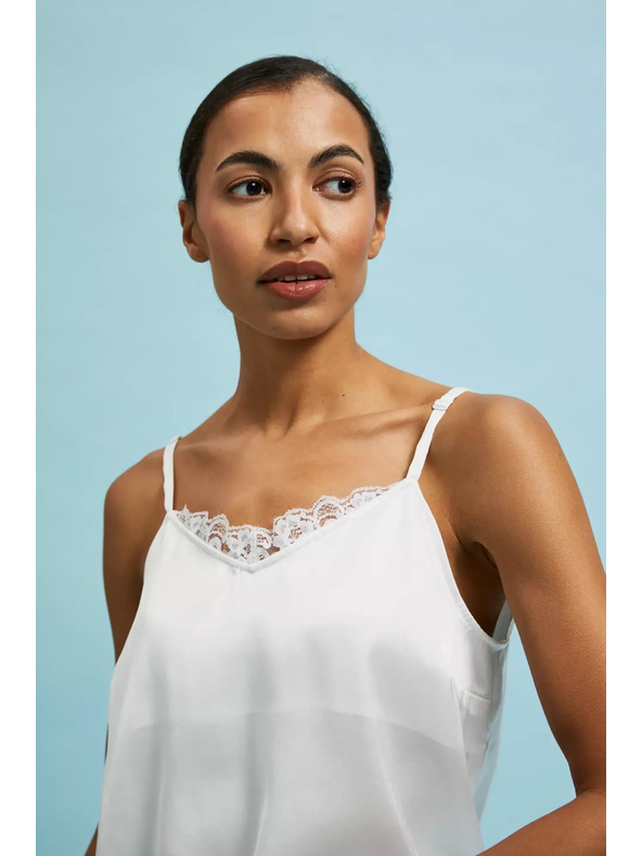 Moodo Bílé tílko Moodo