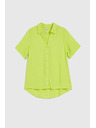 Moodo Limetková košile s límcem Moodo