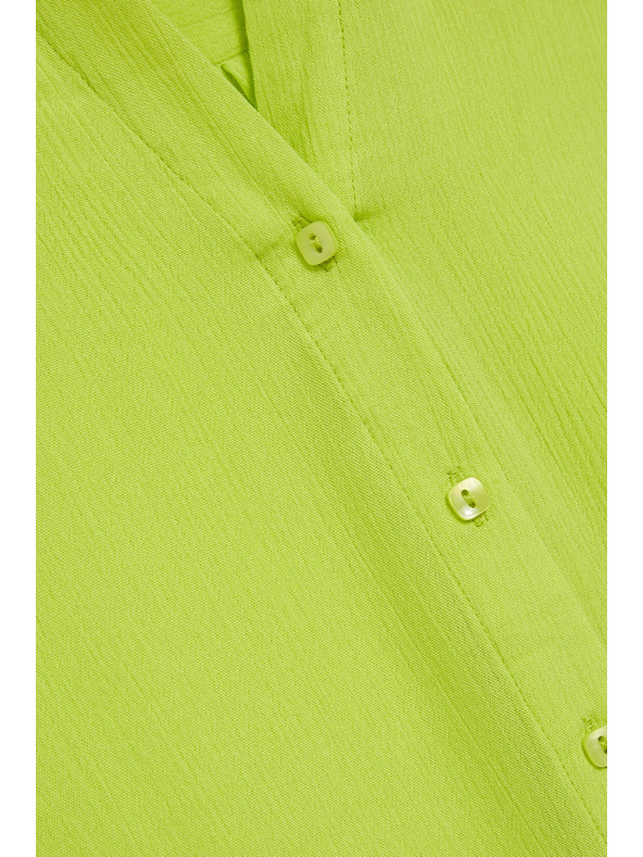 Moodo Limetková košile s límcem Moodo