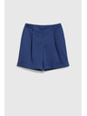 Moodo Tmavě modré šortky ke kolenům Moodo
