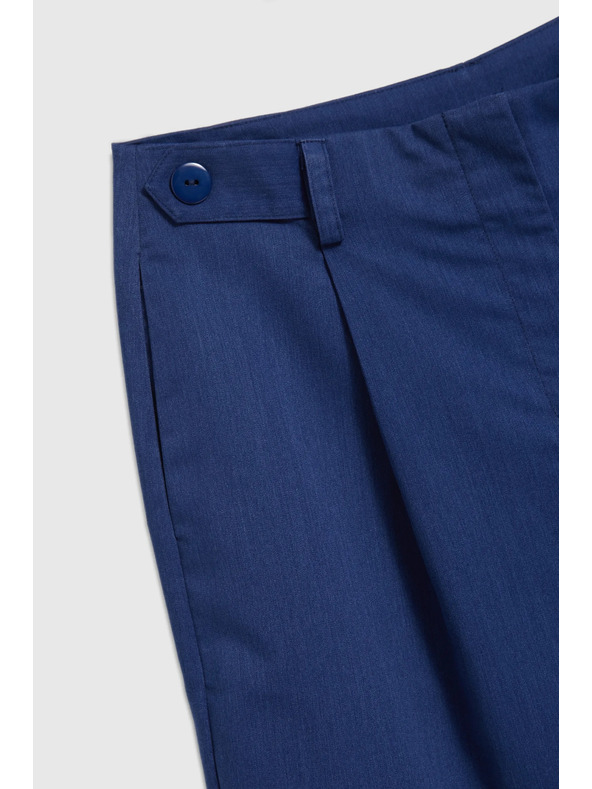 Moodo Tmavě modré šortky ke kolenům Moodo