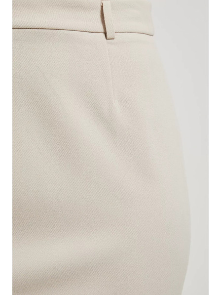 Moodo Hladká tužková sukně po kolena béžová Moodo