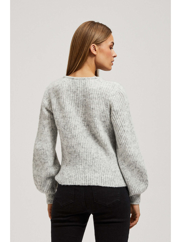 Moodo Svetr s výstřihem Moodo