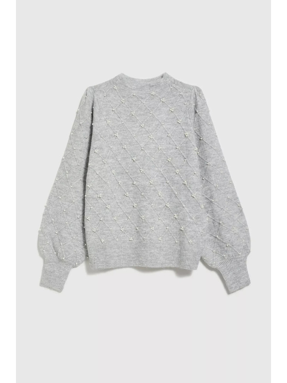 Moodo Svetr s nafouklými rukávy Moodo