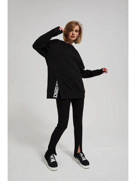 Moodo Oversize mikina s nápisem Moodo