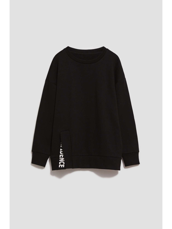 Moodo Oversize mikina s nápisem Moodo