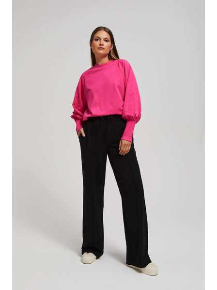 Moodo Halenka s nafouklými rukávy fuchsiová Moodo