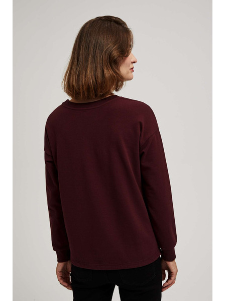 Moodo Jednoduchá mikina s potiskem Moodo