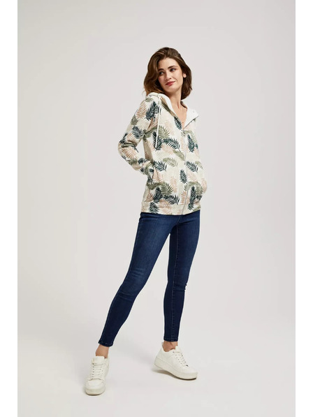 Moodo Mikina s kapucí a potiskem Moodo