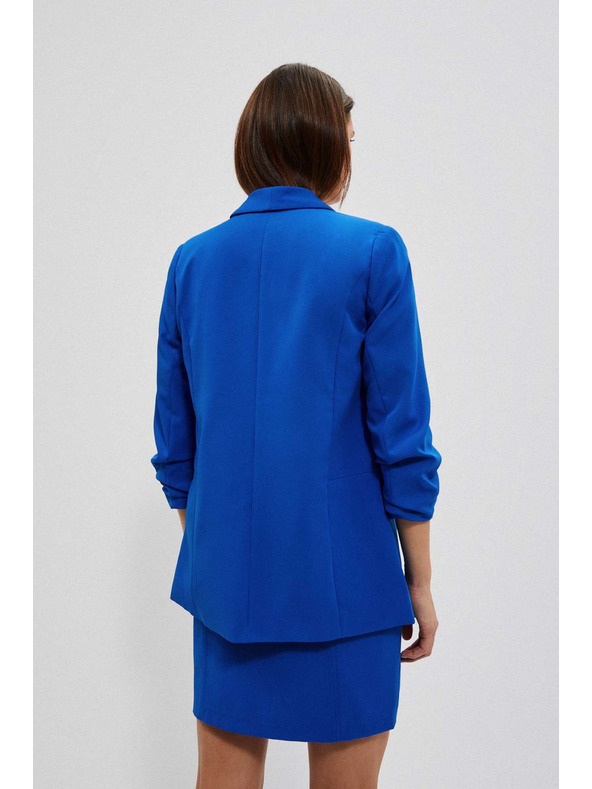 Moodo Hladké sako modré Moodo