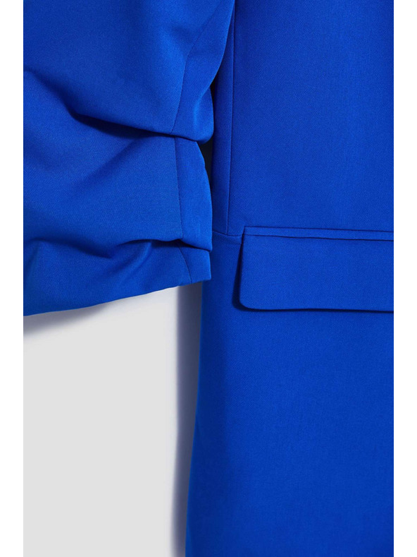 Moodo Hladké sako modré Moodo