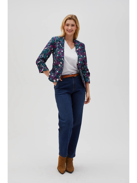 Moodo Sako s 3/4 rukávy tmavě modré Moodo