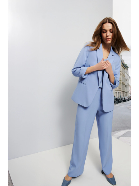 Moodo Sako s 3/4 rukávy světle modré Moodo