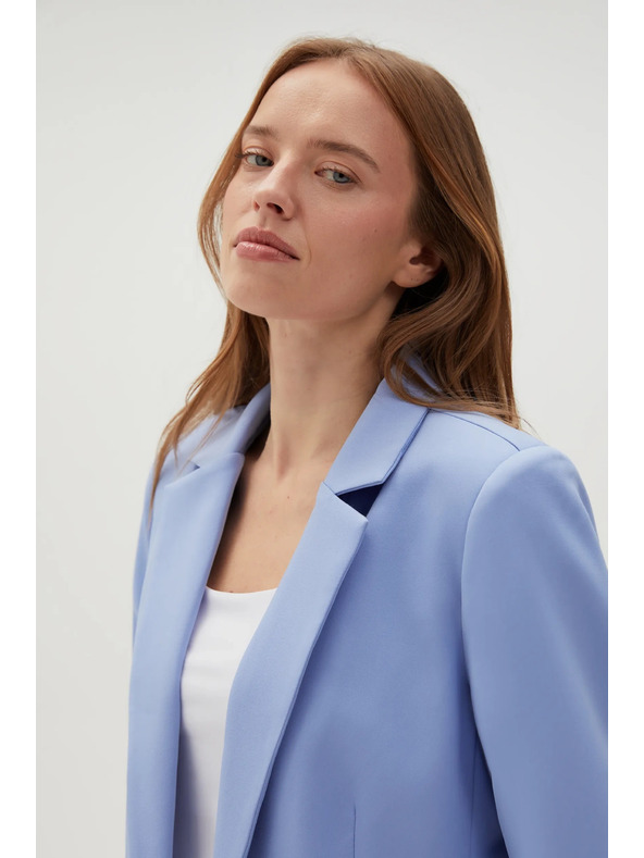 Moodo Sako s 3/4 rukávy světle modré Moodo