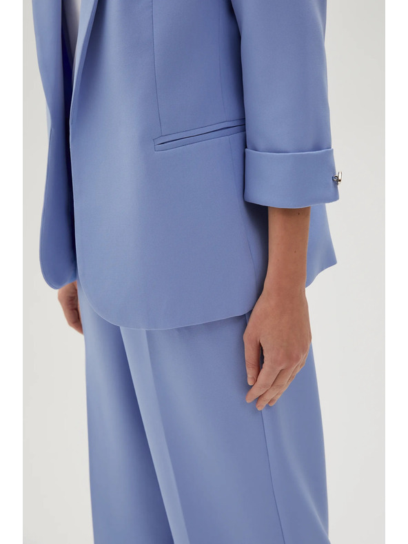 Moodo Sako s 3/4 rukávy světle modré Moodo