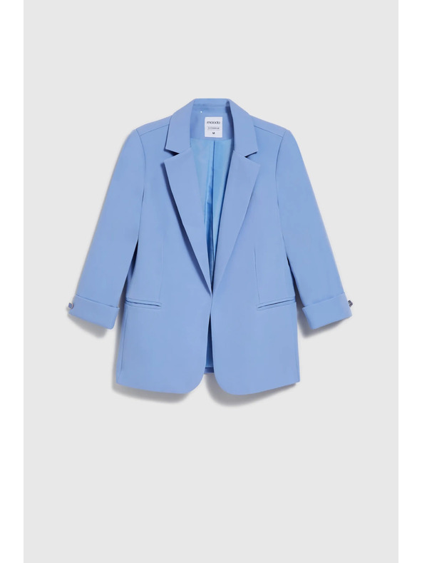 Moodo Sako s 3/4 rukávy světle modré Moodo