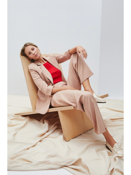 Moodo Sako s 3/4 rukávy béžové Moodo