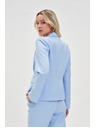 Moodo Krátké sako světle modré Moodo