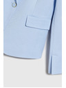 Moodo Krátké sako světle modré Moodo