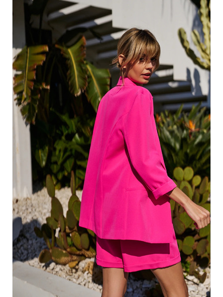 Moodo Sako s 3/4 rukávy růžové Moodo