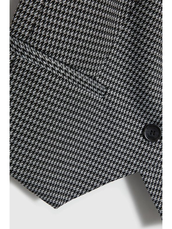 Moodo Elegantní vesta šedá Moodo