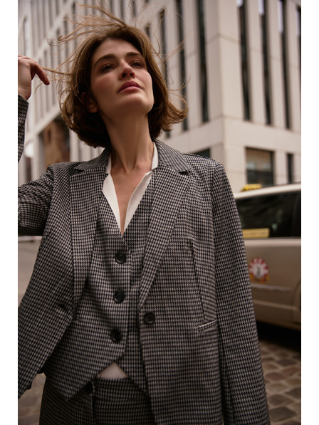 Moodo Jednostranný blejzr šedý Moodo