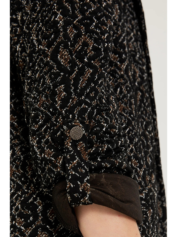 Moodo Sako se zvířecím vzorem černé Moodo