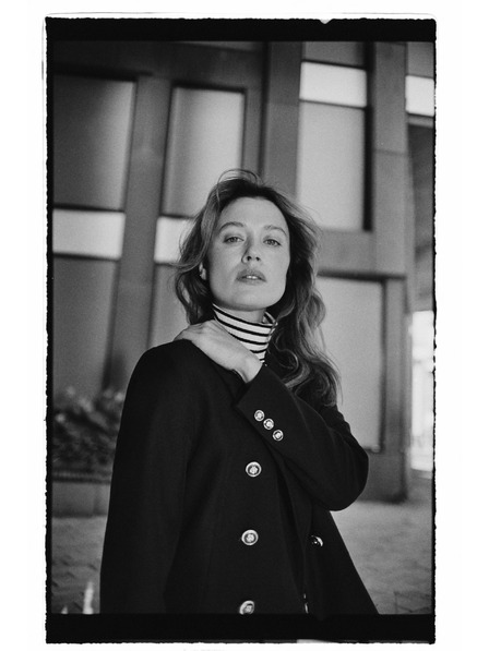 Moodo Sako s ozdobnými knoflíky černé Moodo