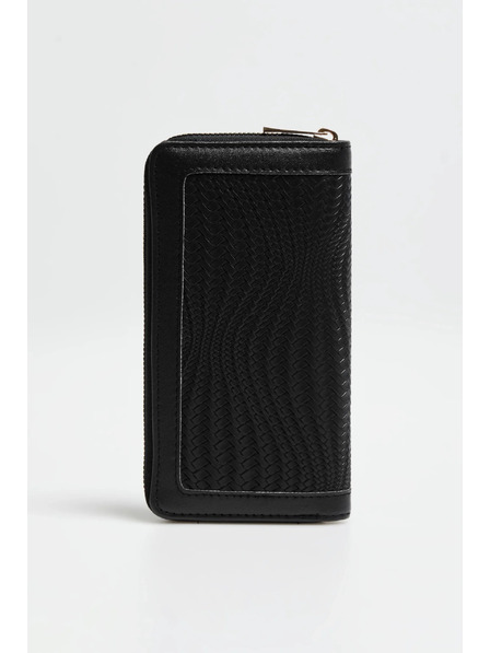 Moodo Peněženka na zip černá Moodo