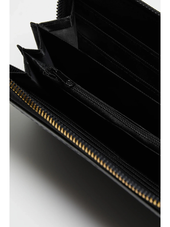 Moodo Peněženka na zip černá Moodo