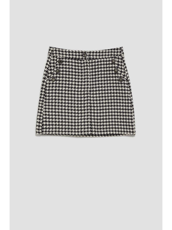 Moodo Černobílá sukně pepito Moodo