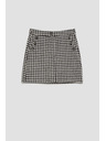 Moodo Černobílá sukně pepito Moodo