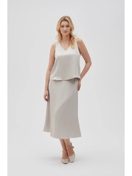 Moodo Midi sukně béžová Moodo