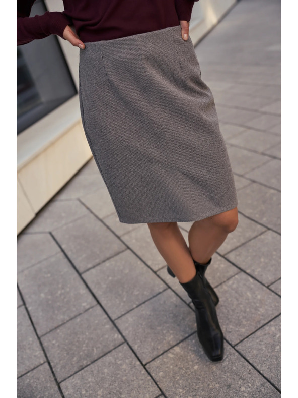 Moodo Tužková sukně šedá Moodo