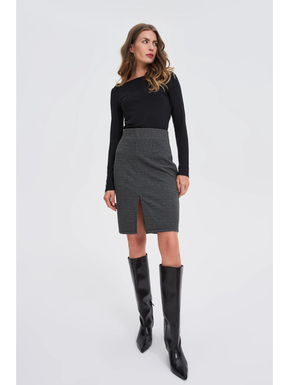 Moodo Tužková sukně grafitová Moodo