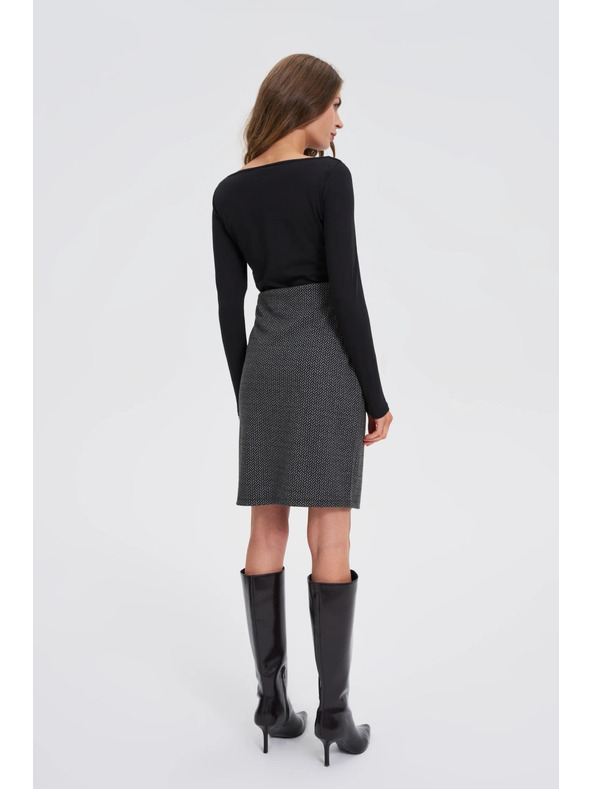 Moodo Tužková sukně grafitová Moodo