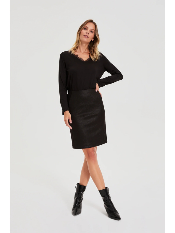 Moodo Tužková sukně černá Moodo