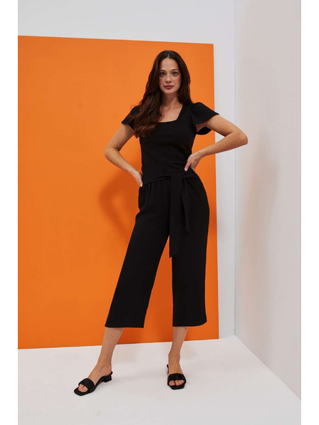 Moodo Kalhoty se zavazováním v pase Moodo