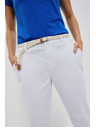 Moodo Bílé chino kalhoty Moodo