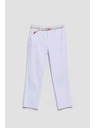 Moodo Bílé chino kalhoty Moodo