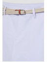 Moodo Bílé chino kalhoty Moodo